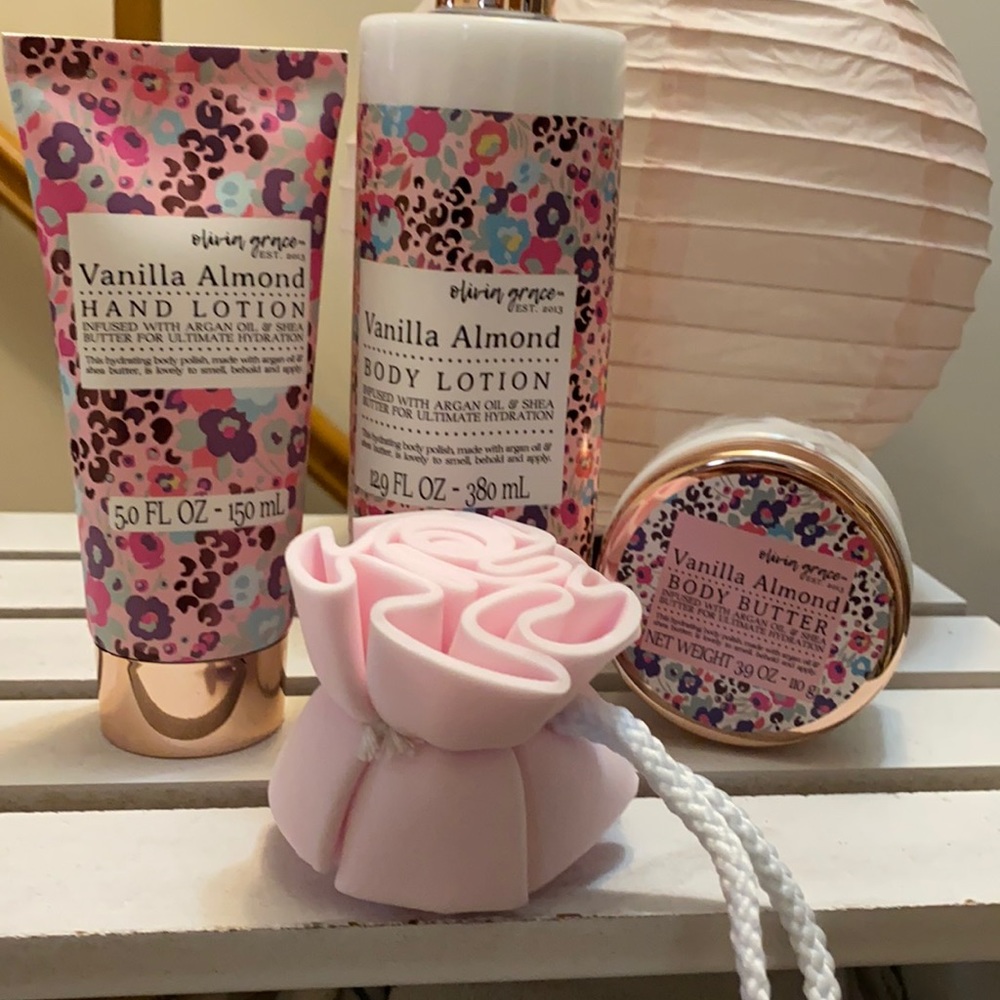 Olivia Grace 4 Piece Vanilla Almond